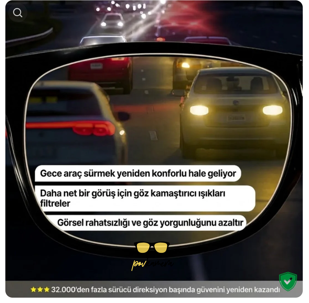 Gece Sürüş Gözlüğü™